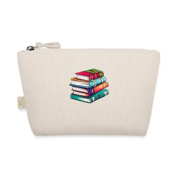 Buch Lesen Bücher Geschenk Leser Buchliebhaber - Bio-Täschchen - Natur - Vorne