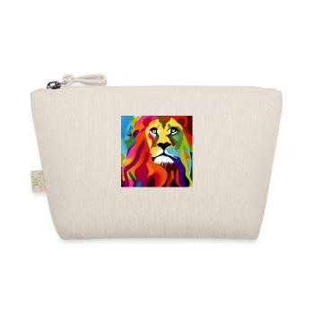 Tiger Gemälde - Bio-Täschchen - Natur - Vorne