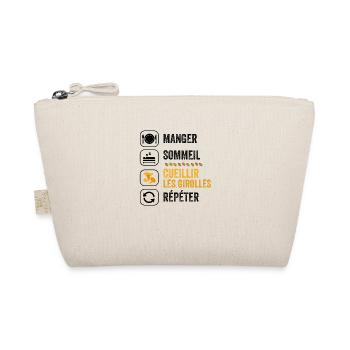 Manger Sommeil Cueillir les girolles répéter - Trousse biologique - nature - Devant