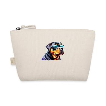 Rottweiler Hund Hundewelpe Rottweilerwelpe Hunde - Bio-Täschchen - Natur - Vorne