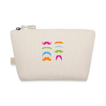Multicolored whiskers - Organic Pouch - nature - Front