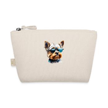 Dog Owner Yorkshire Terrier Puppy Dog - Organic Pouch - nature - Front