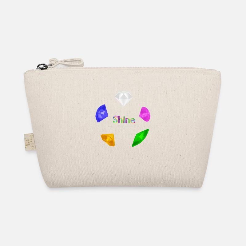 Gemstone Circle, Shine Organic Pouch