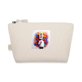 I say No and No is No, let us all, with courage, s - Organic Pouch - nature - Front