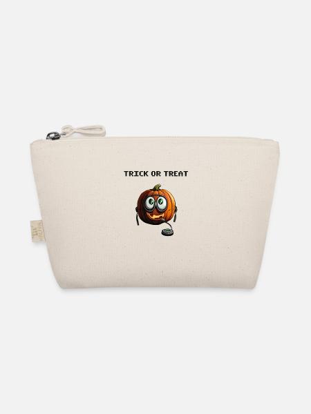 Trick Or Treat - Bio-Täschchen - Natur