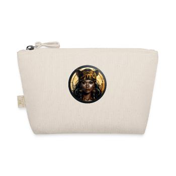 Portrait Frau Afrika Power Geschenk Afrika Fans - Bio-Täschchen - Natur - Vorne