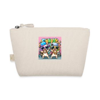 Hip Hop Chihuahuas Candy Style Sonnenbrille Comic - Bio-Täschchen - Natur - Vorne