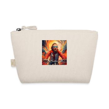 Cool Cyclist - Organic Pouch - nature - Front