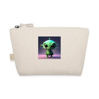 Joyeux Halloween mignon extraterrestre effrayant drôle effrayant - Trousse biologique - nature - Devant