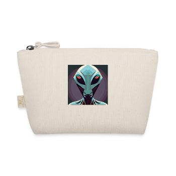 Joyeux Halloween mignon extraterrestre effrayant drôle effrayant - Trousse biologique - nature - Devant