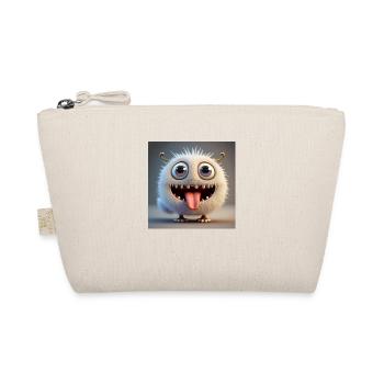 Joyeux Halloween mignon monstre langue de plaisir effrayant - Trousse biologique - nature - Devant
