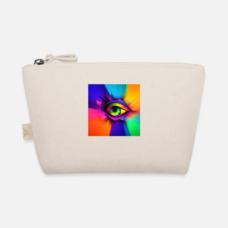 Eye Abstract Organic Pouch