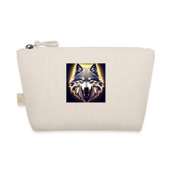 Wolfskopf - Bio-Täschchen - Natur - Vorne