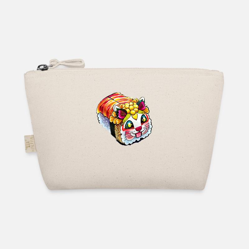Sushi Lion - Organic Pouch - nature