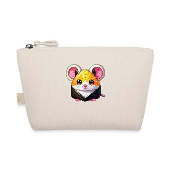Sushi Mouse - Organic Pouch - nature - Front