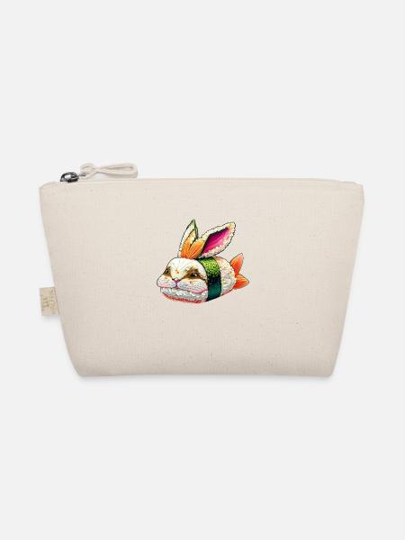 Sushi-Hase - Bio-Täschchen - Natur