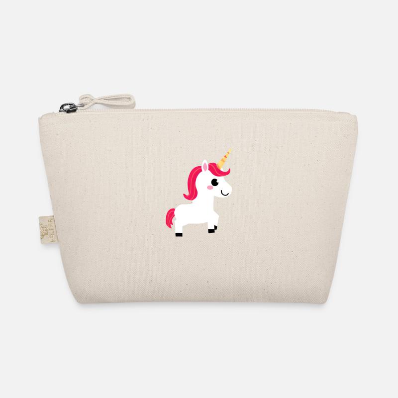 Einhorn Mädchen Einhörner Fabeltier Unicorn Bio-Täschchen