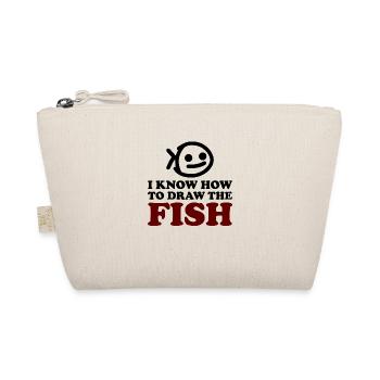 The Fish - Bio-Täschchen - Natur - Vorne