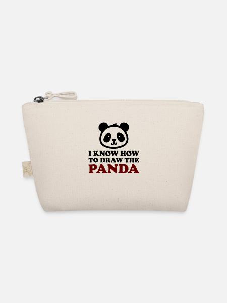 The Panda - Bio-Täschchen - Natur
