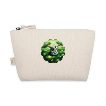 Sleeping Koala - Organic Pouch - nature - Front