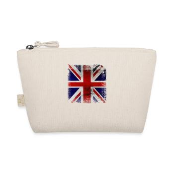England London Vereinigtes Königreich Reisen Großbritannien Flagge - Bio-Täschchen - Natur - Vorne
