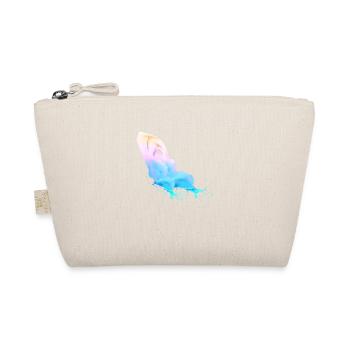splash paint watercolor color - Organic Pouch - nature - Front