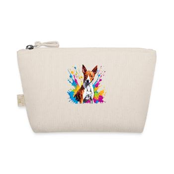 Basenji - Bio-Täschchen - Natur - Vorne
