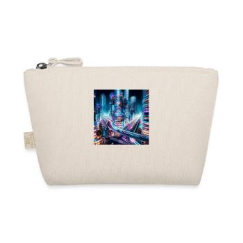 Futuristic Night City - Organic Pouch - nature - Front