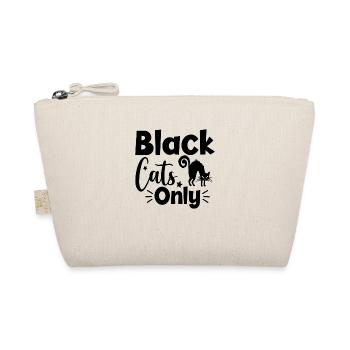 Black Cats Only - Organic Pouch - nature - Front