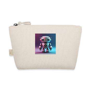 Joyeux Halloween robot mignon effrayant drôle effrayant effrayant - Trousse biologique - nature - Devant