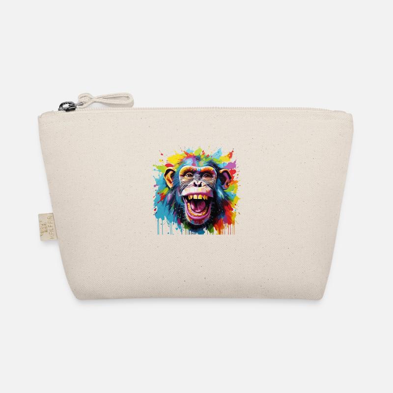 the monkey's laughter Organic Pouch