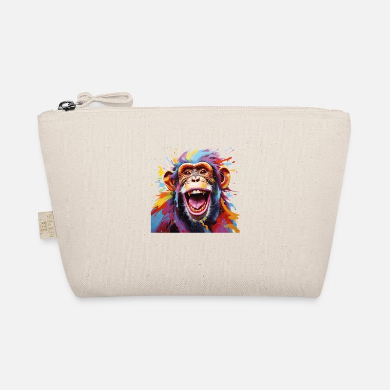 Schimpansenfreude Bio-Täschchen