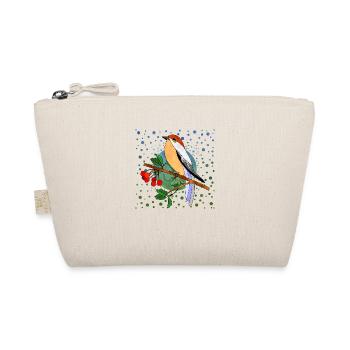 Colorful bird - Organic Pouch - nature - Front