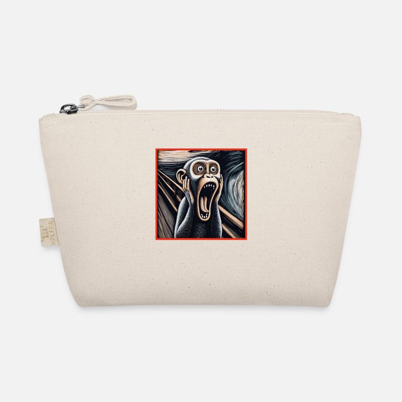 Singe Scream Munch Sans Cadre Trousse biologique