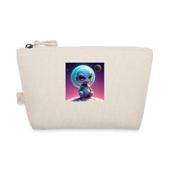 Joyeux Halloween mignon extraterrestre effrayant drôle effrayant effrayant - Trousse biologique - nature - Devant