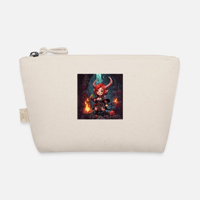 Hexenmagie Märchenmädchen Bio-Täschchen