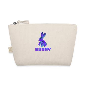 Purple Bunny - Organic Pouch - nature - Front