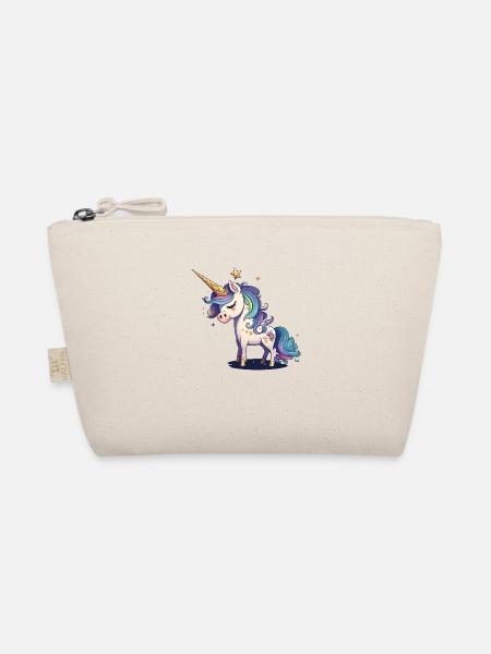 Süßes Einhorn - Bio-Täschchen - Natur