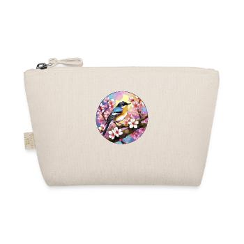 Oiseau coloré sur une branche de cerisier en fleurs - Trousse biologique - nature - Devant