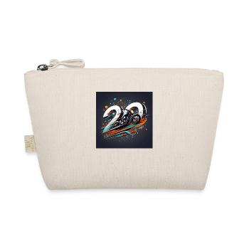 20th Anniversary Motorcycle Designs: Speed & Style - Organic Pouch - nature - Front