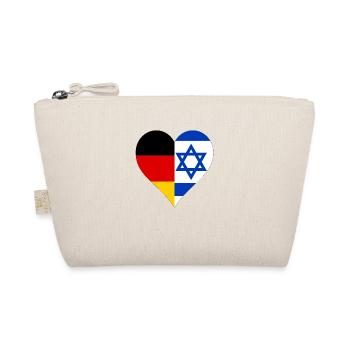 Deutschland und Israel - Bio-Täschchen - Natur - Vorne