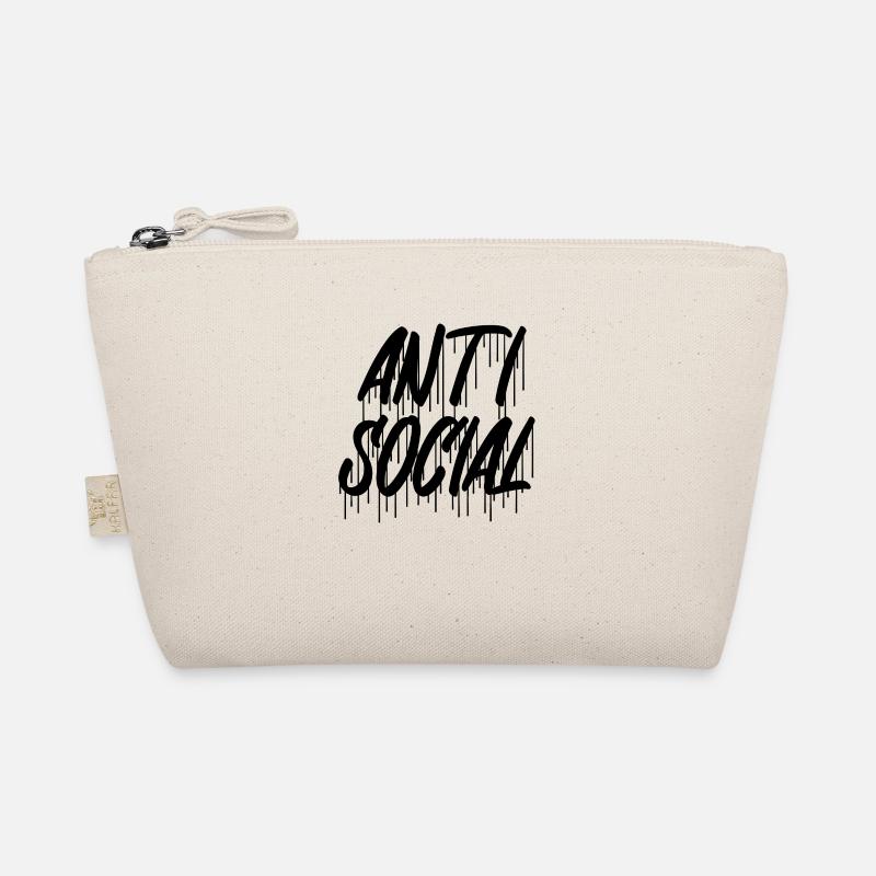 Conception de logo de graffiti antisocial Trousse biologique