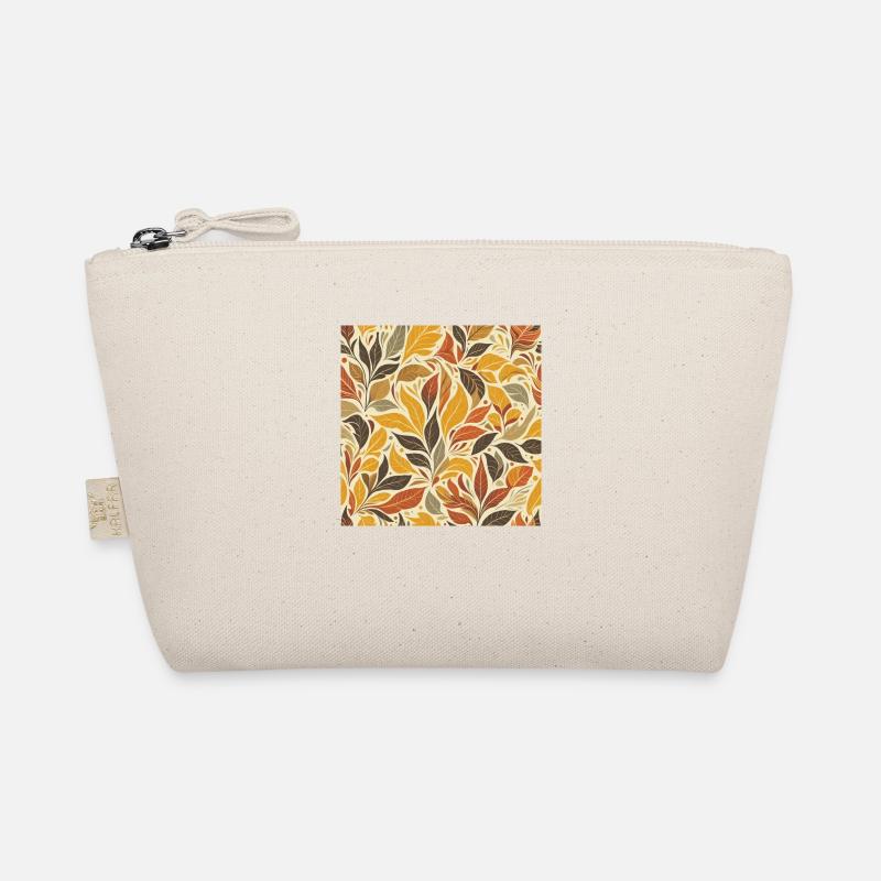 Buntes Herbst Laub - Bio-Täschchen - Natur