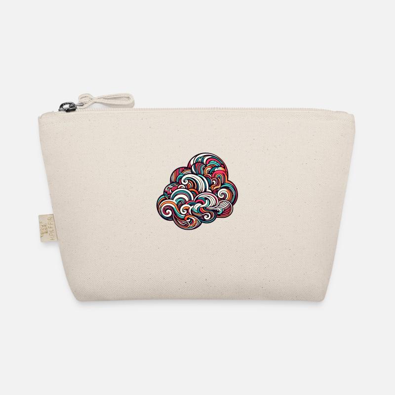 Psychedelische Wolke Bio-Täschchen