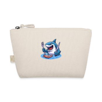 Hungry Shark - Organic Pouch - nature - Front