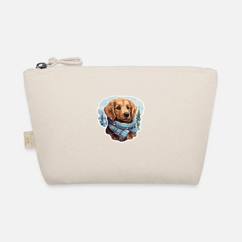 Golden Retriever en hiver Trousse biologique