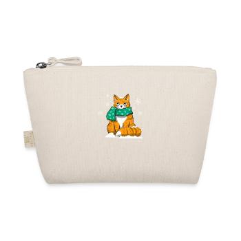 Winterkatze - Bio-Täschchen - Natur - Vorne