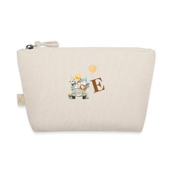 Letter E Safari - Organic Pouch - nature - Front