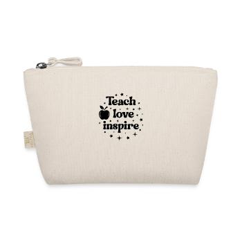 Teach Love Inspire - Organic Pouch - nature - Front