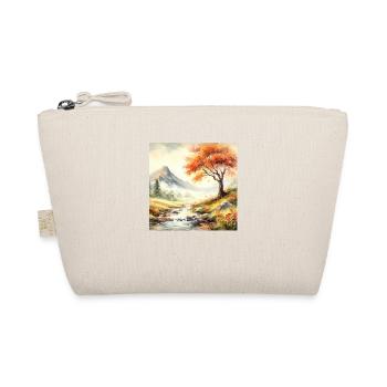 Watercolor Painting - Organic Pouch - nature - Front